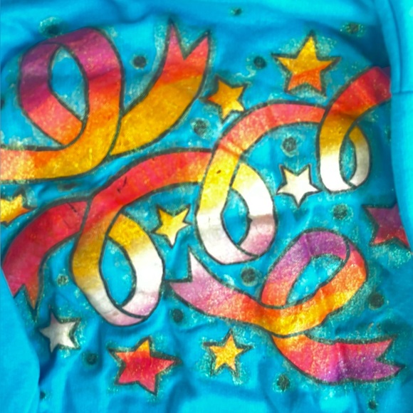 VINTAGE GIRLS SIZE 10 COLORFUL CUFF N COLLAR LAND N SEA SWEATERS 2 PC BUNDLE - Picture 6 of 11